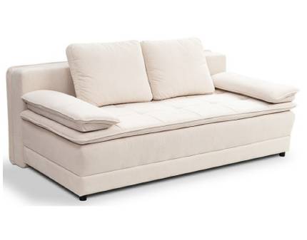 Canapea extensibila ALICE cu lada pentru depozitare, personalizabila 202x105cm