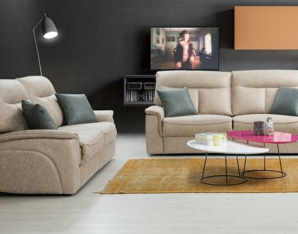 Canapea confortabila fixa GALA 210x90cm personalizabil