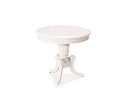 Masuta NEVADA D WHITE din MDF alb, lemn alb 60xH55cm