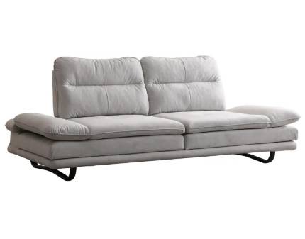 Canapea fixa triple FIESTA cu cotiere reglabile, personalizabila 235x100cm