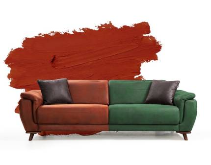 Canapea fixa ARMANI cu tetiere reglabile 235x95cm personalizabil 