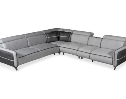 Coltar cu 1 recliner, sezut reglabil si sound system DELHI L