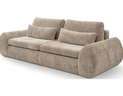 Canapea extensibila CUBE cu lada pentru depozitare, extensie individuala, personalizabila 274x125cm