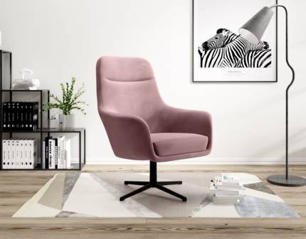 Fotoliu POLO rotativ, cu spatar inalt, personalizabil 74x82xH104cm