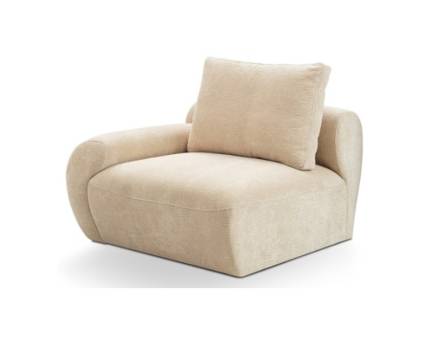 Modul 1 loc cu brat NORTE 103x106cm personalizabil