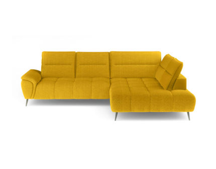 Coltar cu reglaj electric MONTANA L cu tetiere reglabile, spatar reglabil, personalizabil 308x220cm