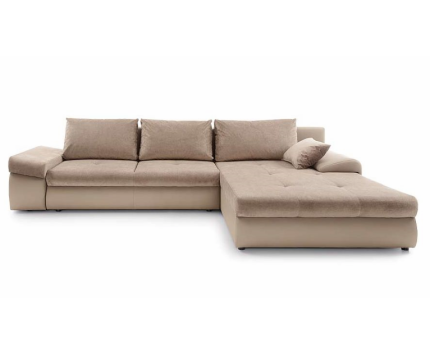 Coltar extensibil BONO cu lada pentru depozitare, reversibil, personalizabil 313x215cm