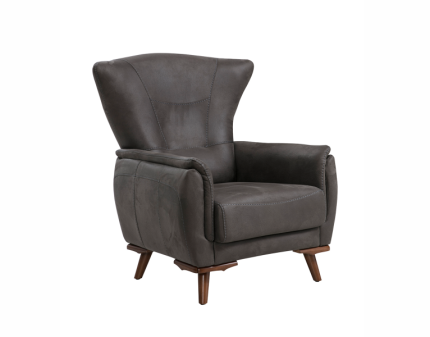 Fotoliu ARMANI cu picioare din lemn, premium, personalizabil 90x90xH100cm