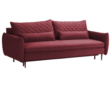 Canapea extensibila LECCE cu lada pentru depozitare, personalizabila 224x105cm