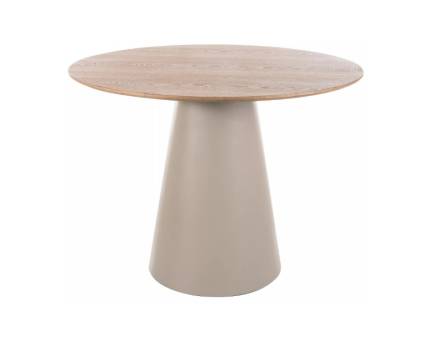 Masa ANGEL CASHMIRE 100 din MDF si furnir narural stejar, MDF casmir 100xH75cm