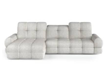 Coltar cu reglaj electric TOLLO MINI cu lada pentru depozitare, tetiere reblabile, personalizabil 283x178cm