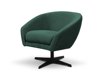 Fotoliu ROMA rotativ, cu design minimalist, personalizabil 78x80xH72cm