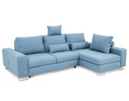 Coltar extensibil ASTI cu lada pentru depozitare, spatar reglabil, personalizabil 260x188cm