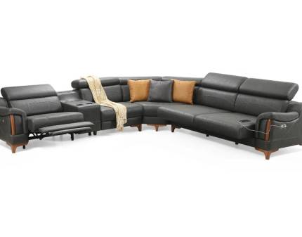 Coltar cu 1 recliner, sezut reglabil si sound system RIO L 