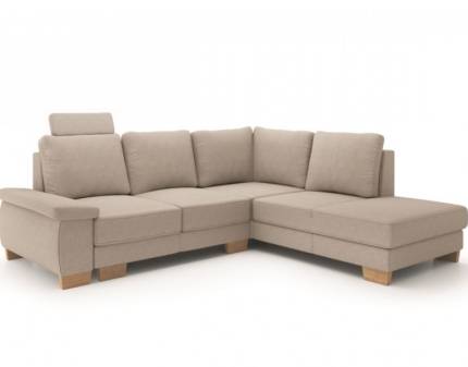 Coltar extensibil CHIVAS L cu cotiera reglabila, personalizabil 253x228cm