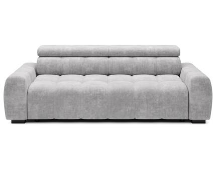 Canapea cu reglaj electric BULL cu tetiere reglbile, personalizabila 248x108cm